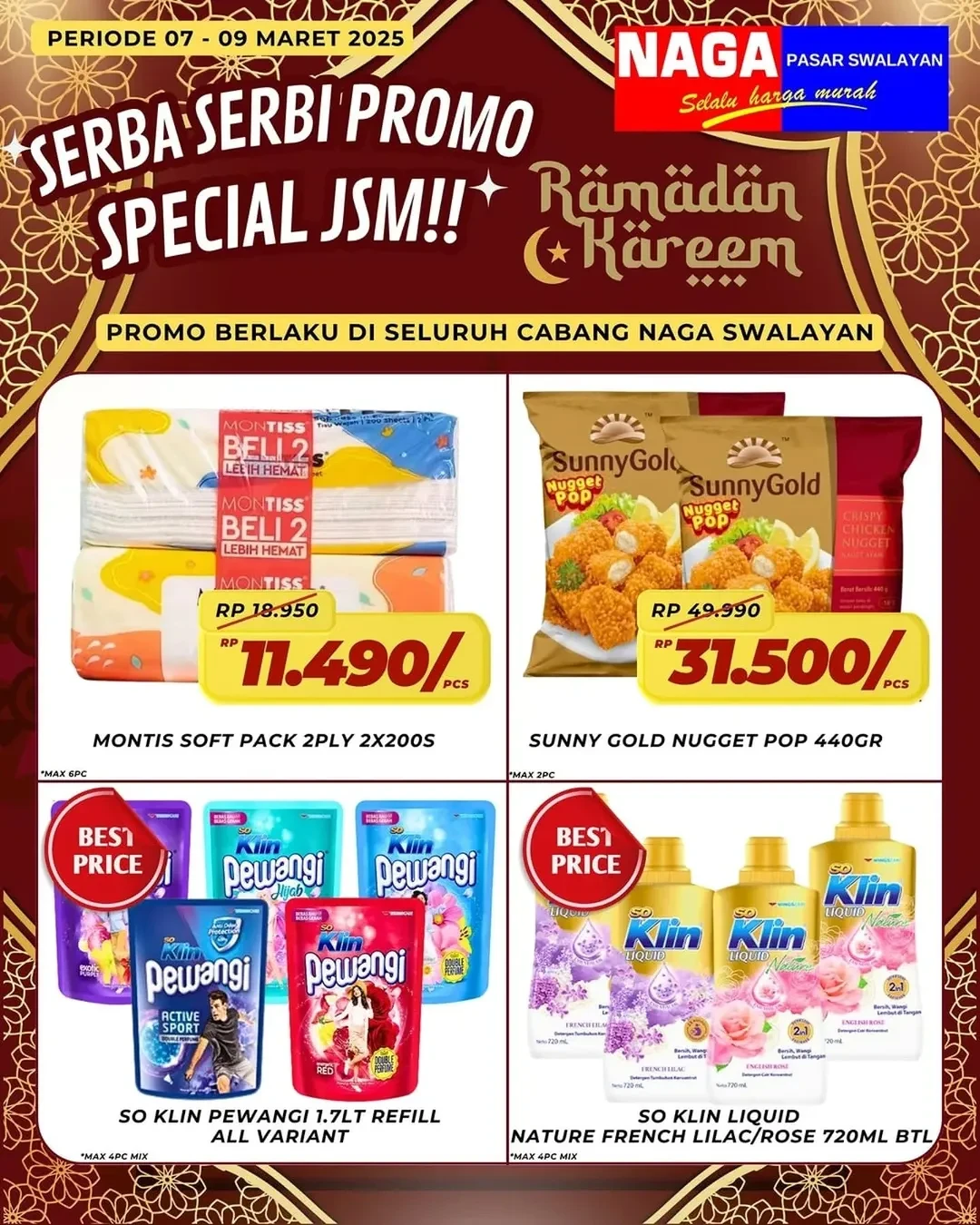 Promo Naga Swalayan JSM Periode 7 - 9 Maret 2025 - Image 3