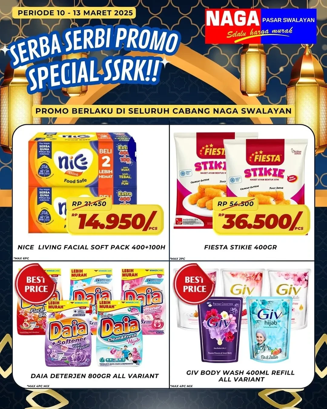Promo Naga Swalayan SSRK Periode 10 - 13 Maret 2025 - Image 3