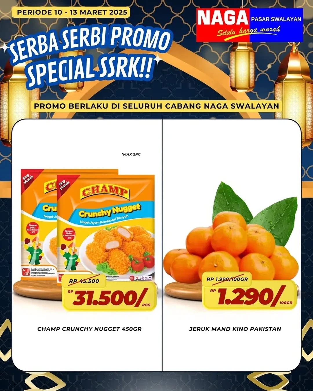 Promo Naga Swalayan SSRK Periode 10 - 13 Maret 2025 - Image 4