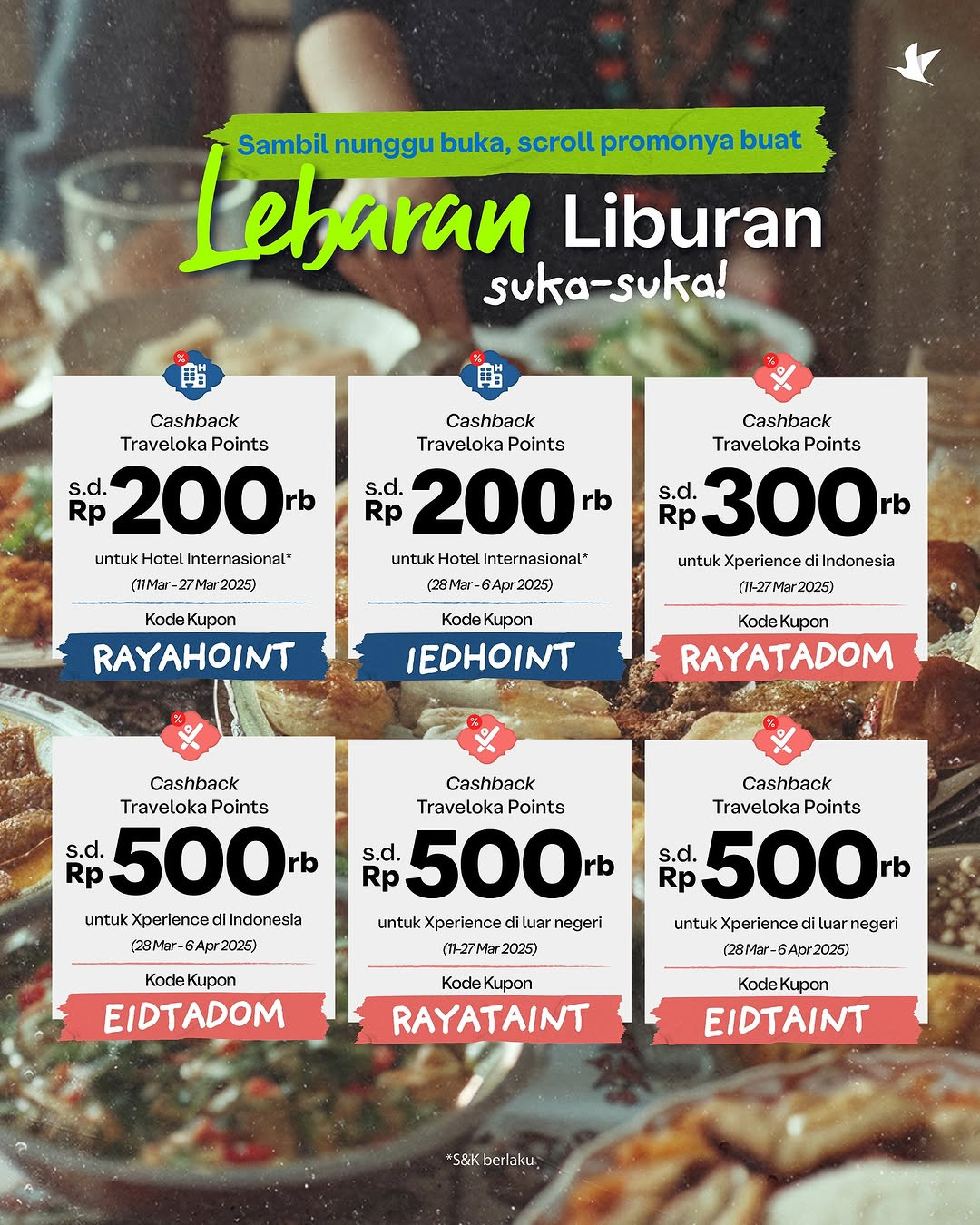 Promo Traveloka Lebaran Liburan Diskon s/d 50% - Image 4