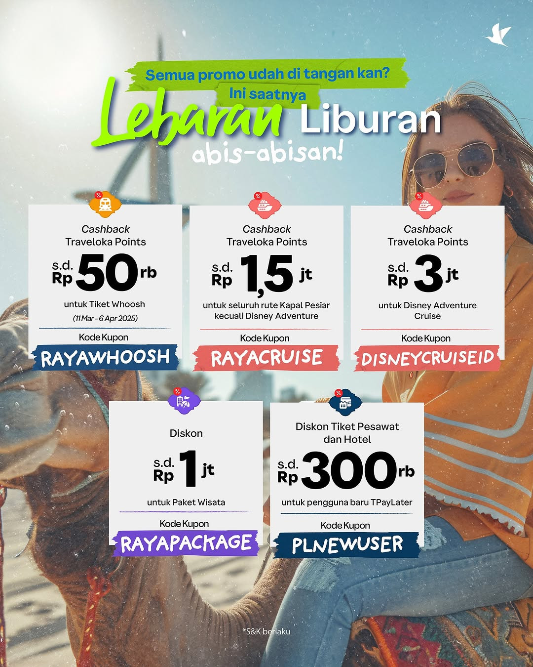 Promo Traveloka Lebaran Liburan Diskon s/d 50% - Image 6