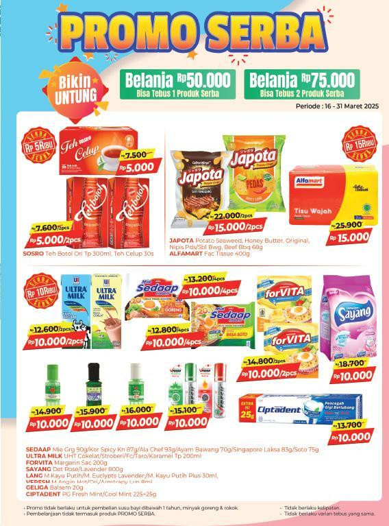 Katalog Promo Alfamart Periode 16 - 31 Maret 2025 - Image 7