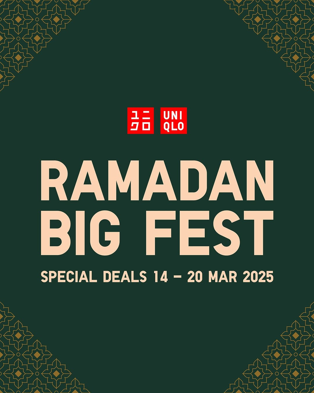 Promo Uniqlo Ramadan Big Fest 14 - 20 Maret 2025 - Image 2