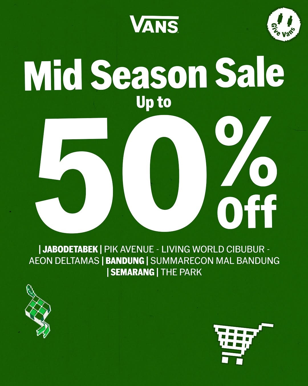 Promo Vans Mid Season Sale Diskon s/d 70% - Image 3