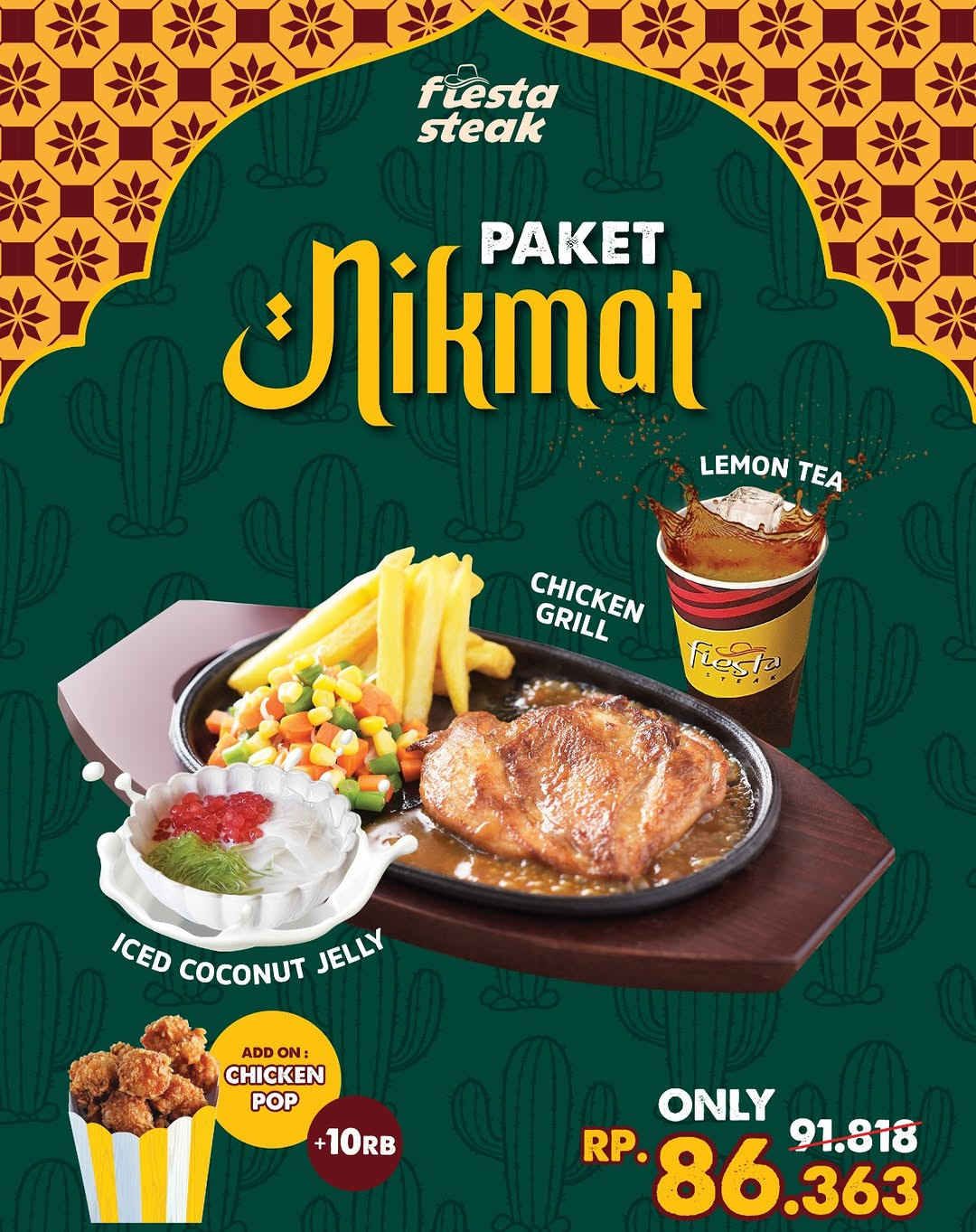 Promo Fiesta Steak Paket Nikmat Hanya Rp 86 Ribuan - Image 2
