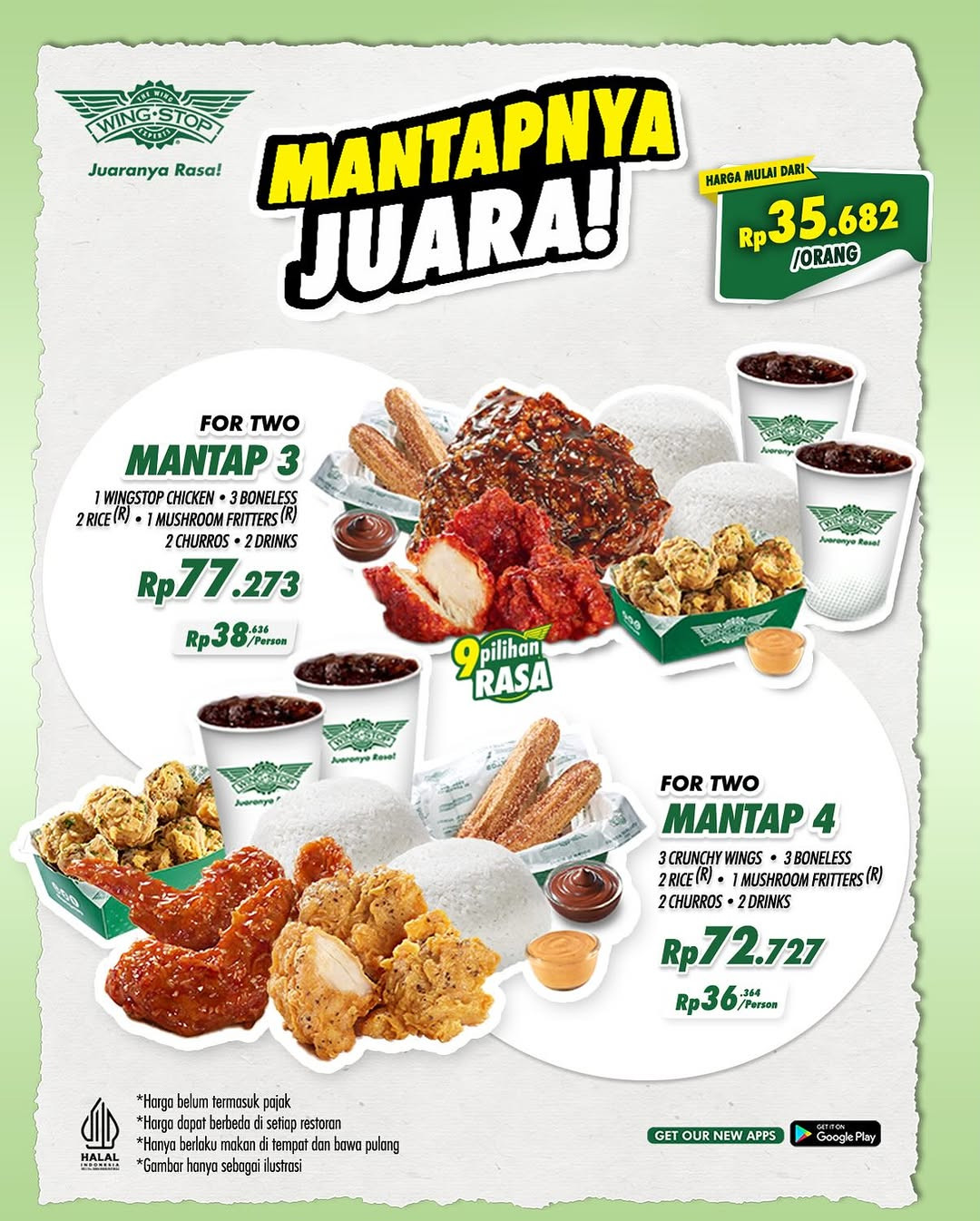 Promo Wingstop Mantapnya Juara Mulai Dari Rp 37 Ribuan - Image 3