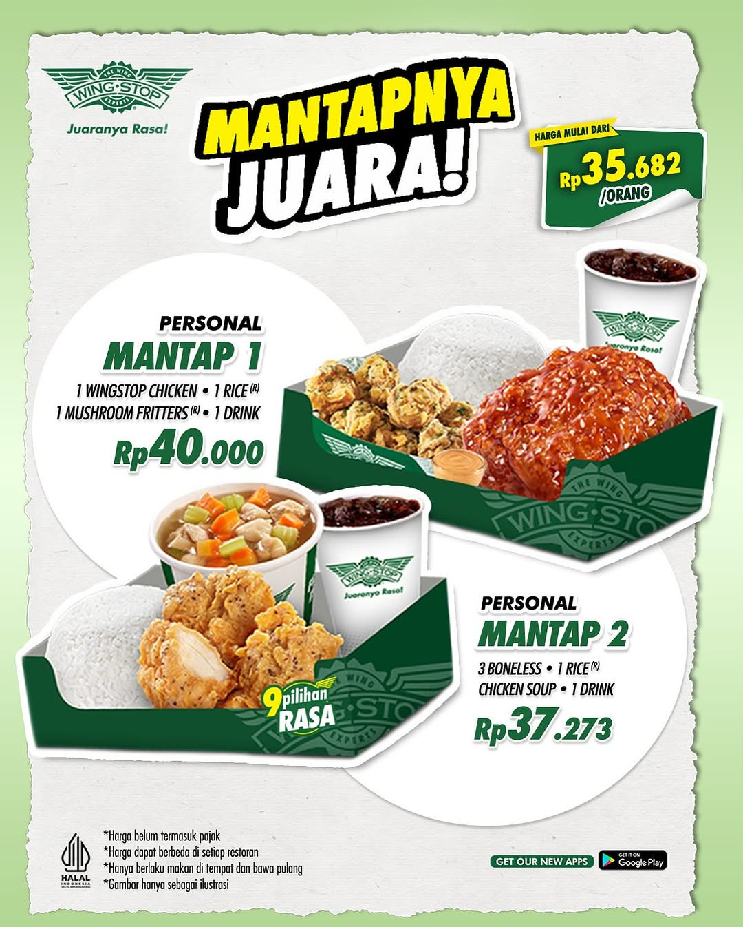 Promo Wingstop Mantapnya Juara Mulai Dari Rp 37 Ribuan - Image 2
