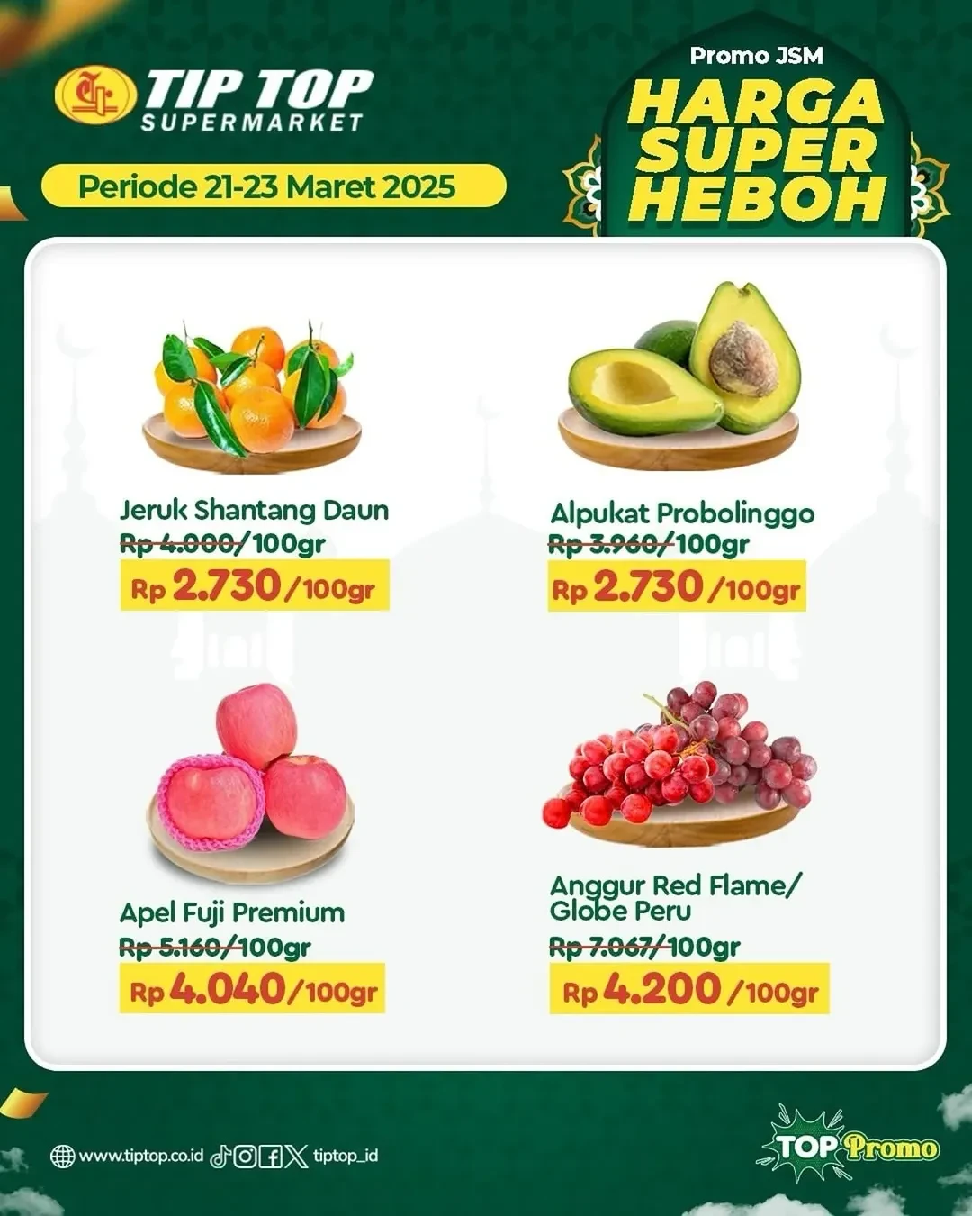 Promo Tip Top JSM Harga Super Heboh Periode 21 - 23  Maret 2025 - Image 4