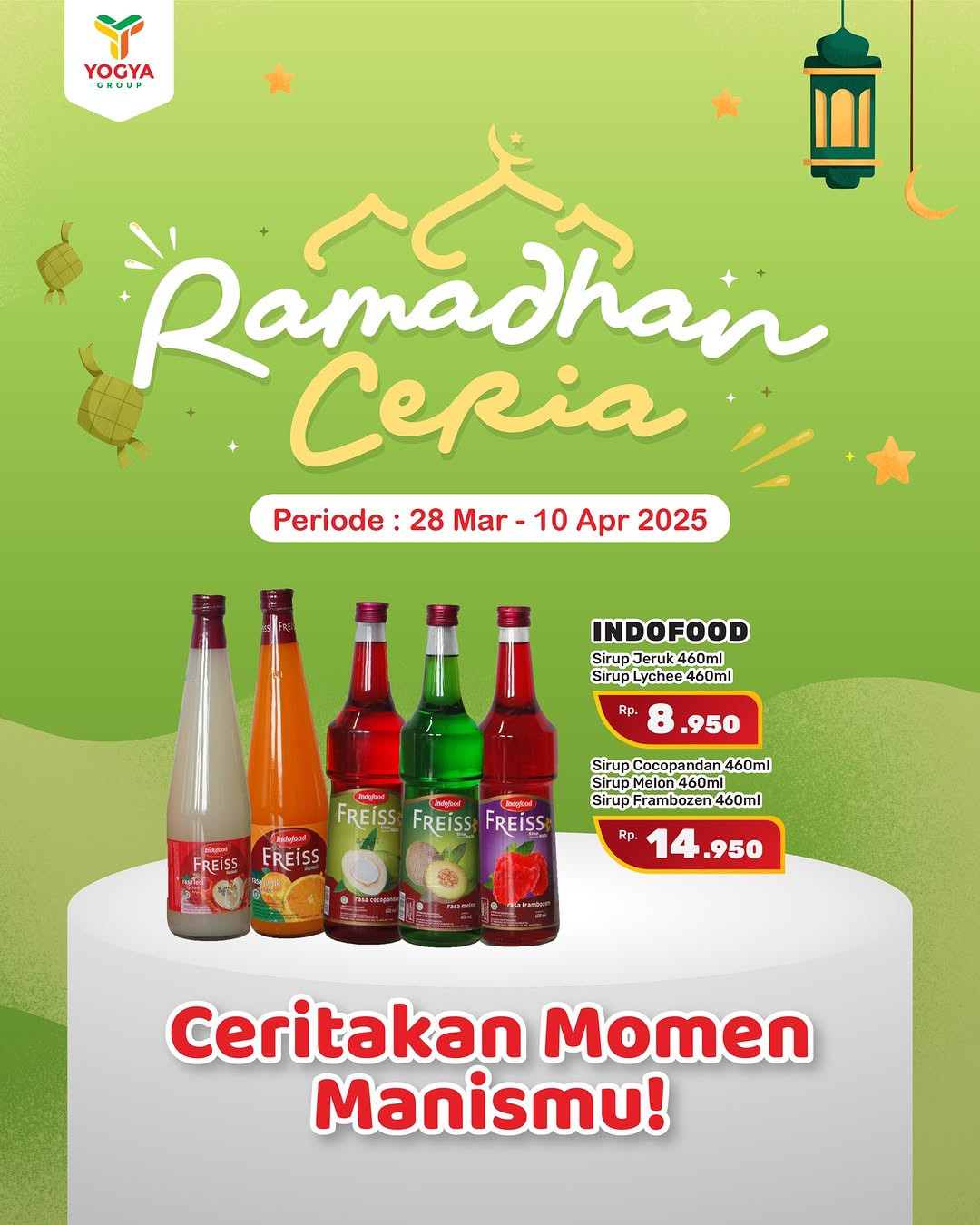 Promo Yogya Toserba Ramadan Ceria 28 Maret - 10 April 2025