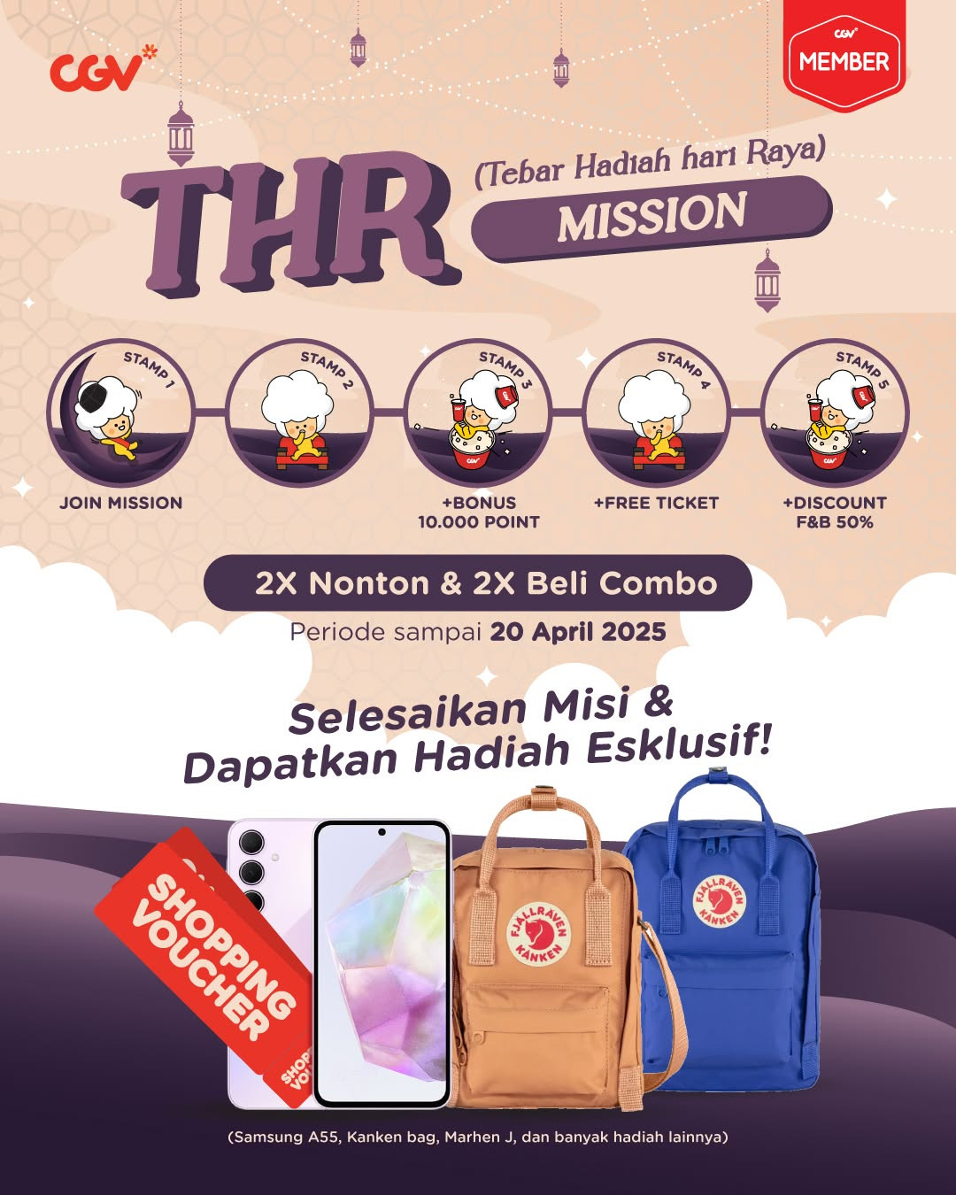 Promo CGV THR Berhadiah dengan Aplikasi CGV - Image 2