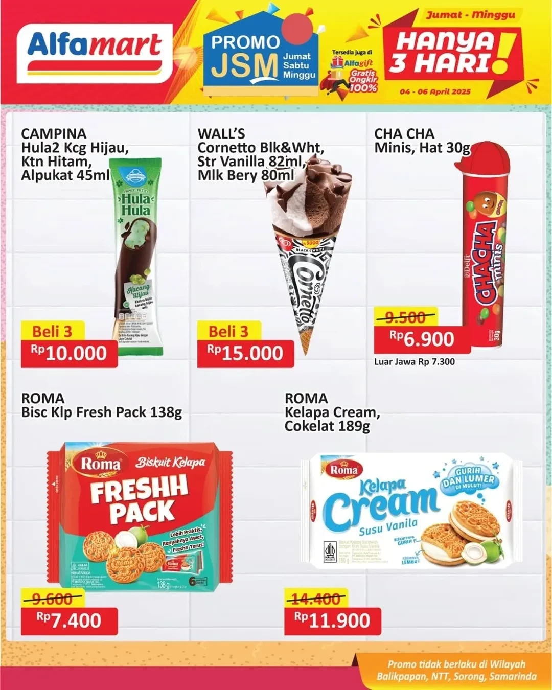 Promo Alfamart JSM Weekend Periode 4 - 6 April 2025 - Image 3
