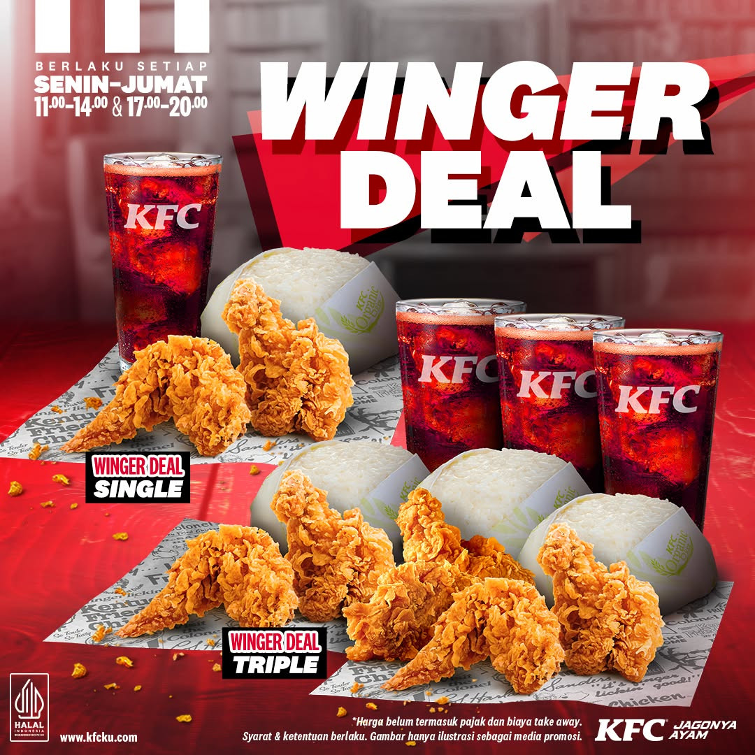 Promo KFC Winger Deal Mulai Dari Rp 20 Ribuan - Image 2