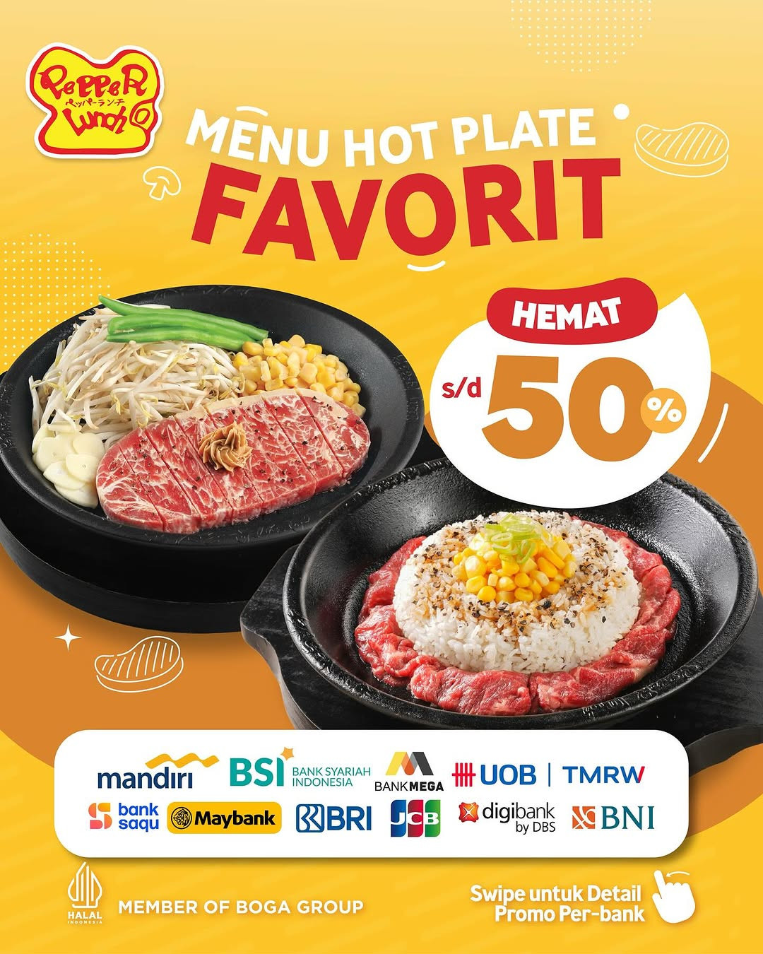 Promo Bank Pepper Lunch April 2025