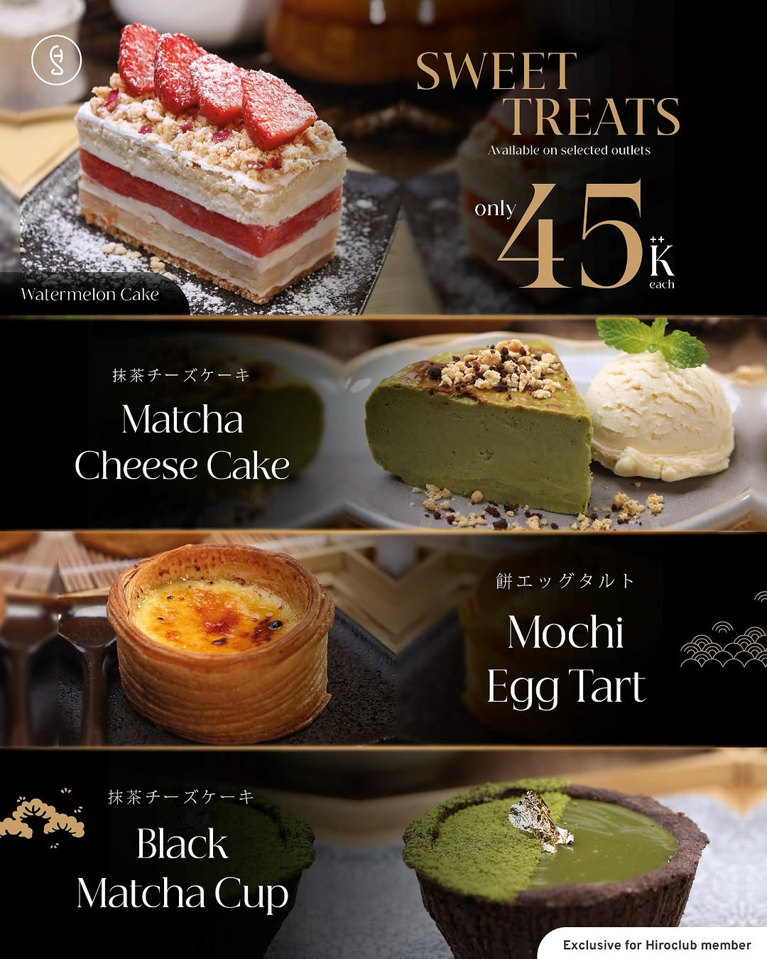 Promo Sushi Hiro Sweet Treats Hanya Rp 45.000