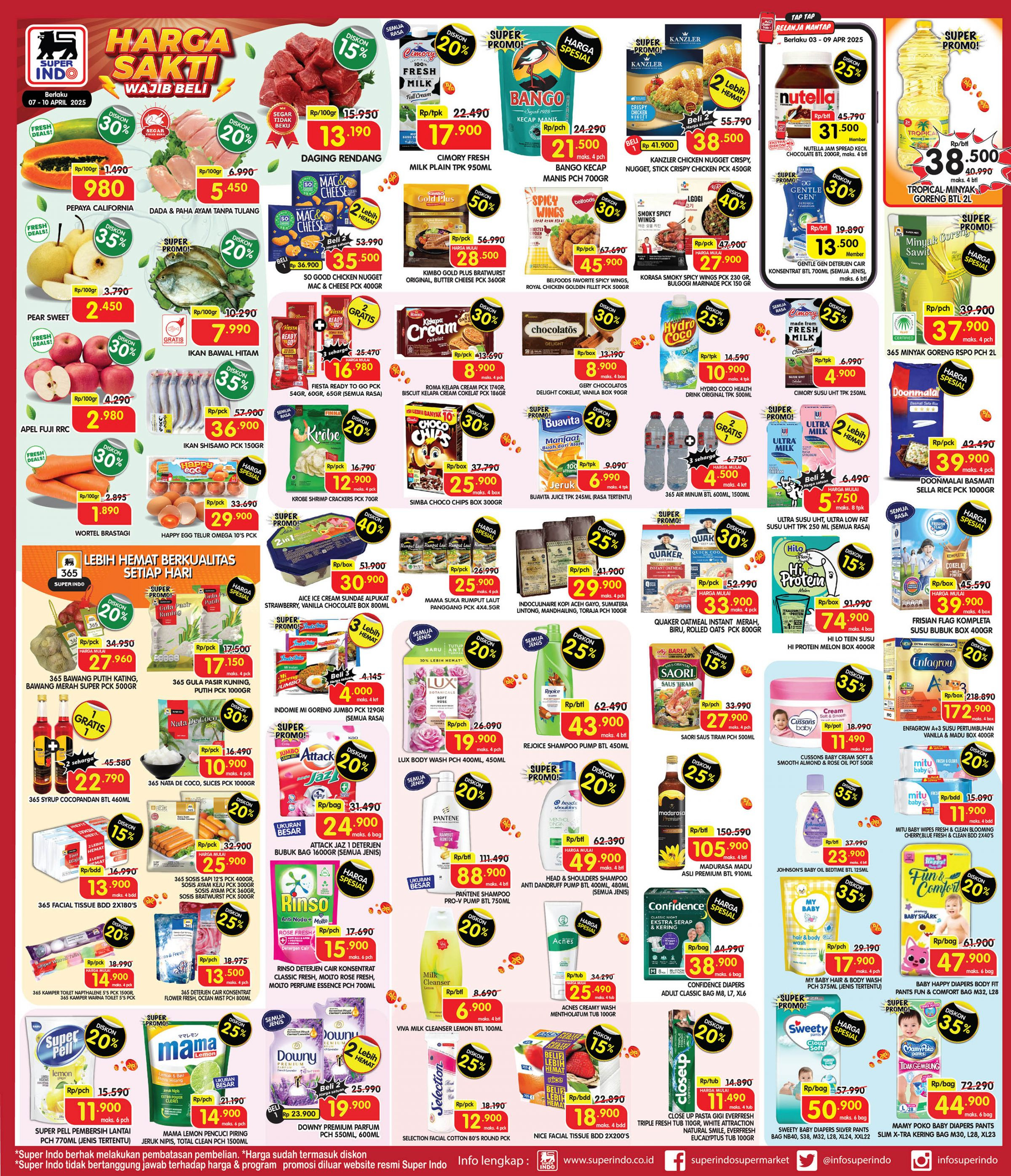 Promo Superindo Periode 6 - 10 April 2025