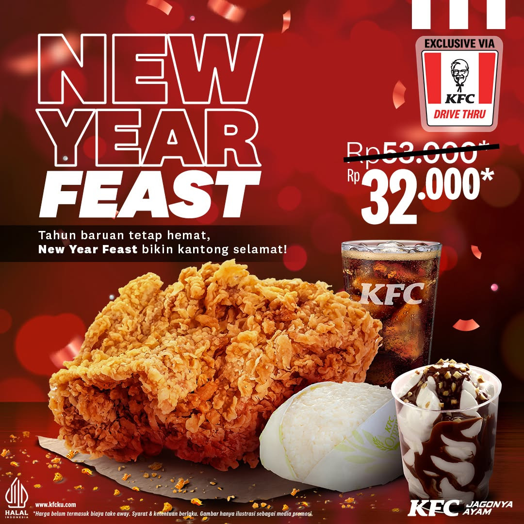 Promo KFC New Year Feast Rp 32.000 - Image 2