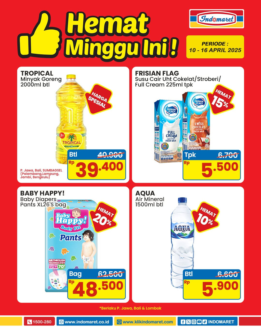 Promo Indomaret Hemat Minggu Ini 10 - 16 April 2025