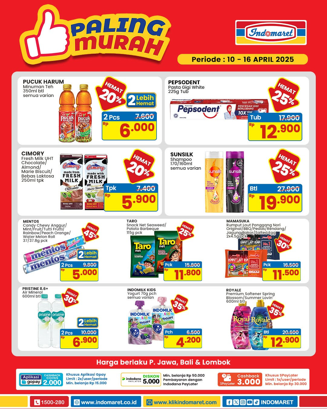 Promo Indomaret Paling Murah 10 - 16 April 2025