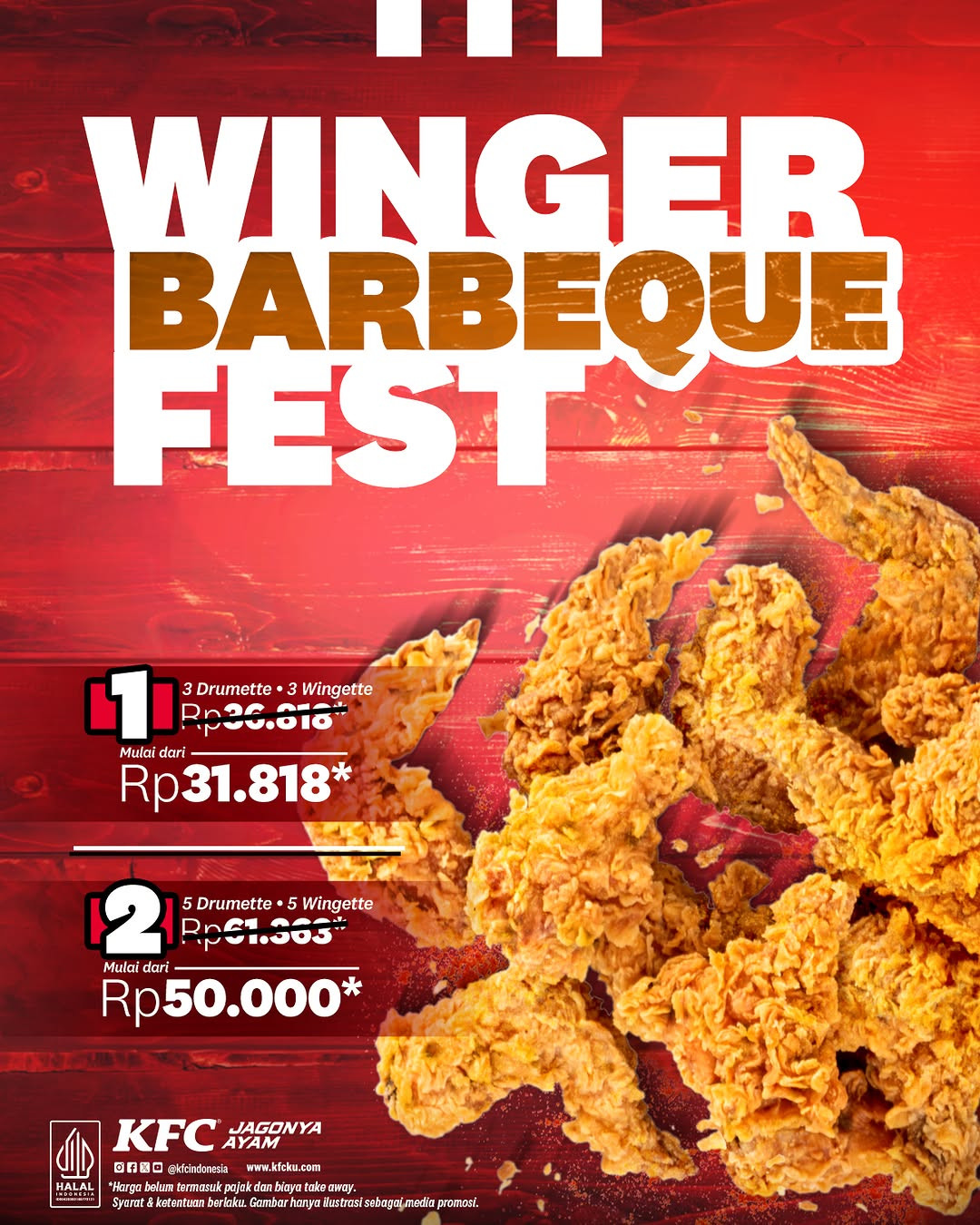 Promo KFC Winger Barbeque Fest Mulai Dari Rp 31 Ribuan - Image 2