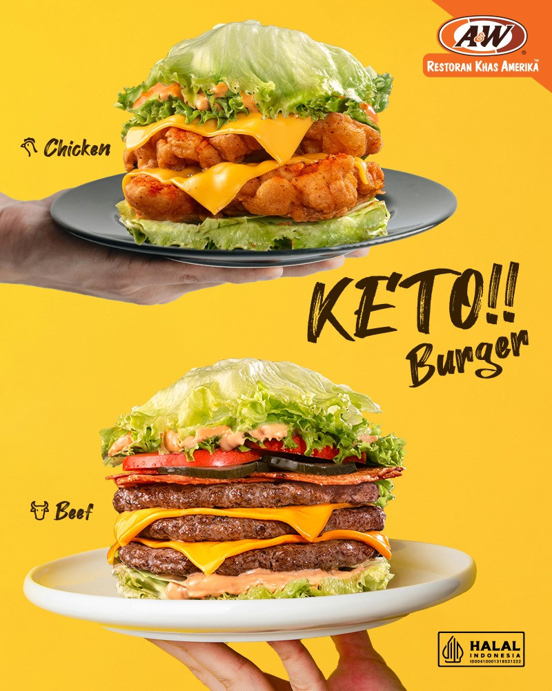 Promo A&W Produk Baru Keto Burger - Image 2