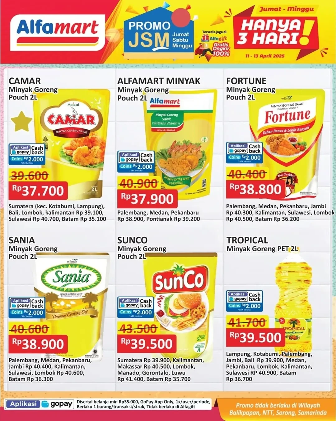 Promo Alfamart JSM Weekend Periode 11 - 13 April 2025