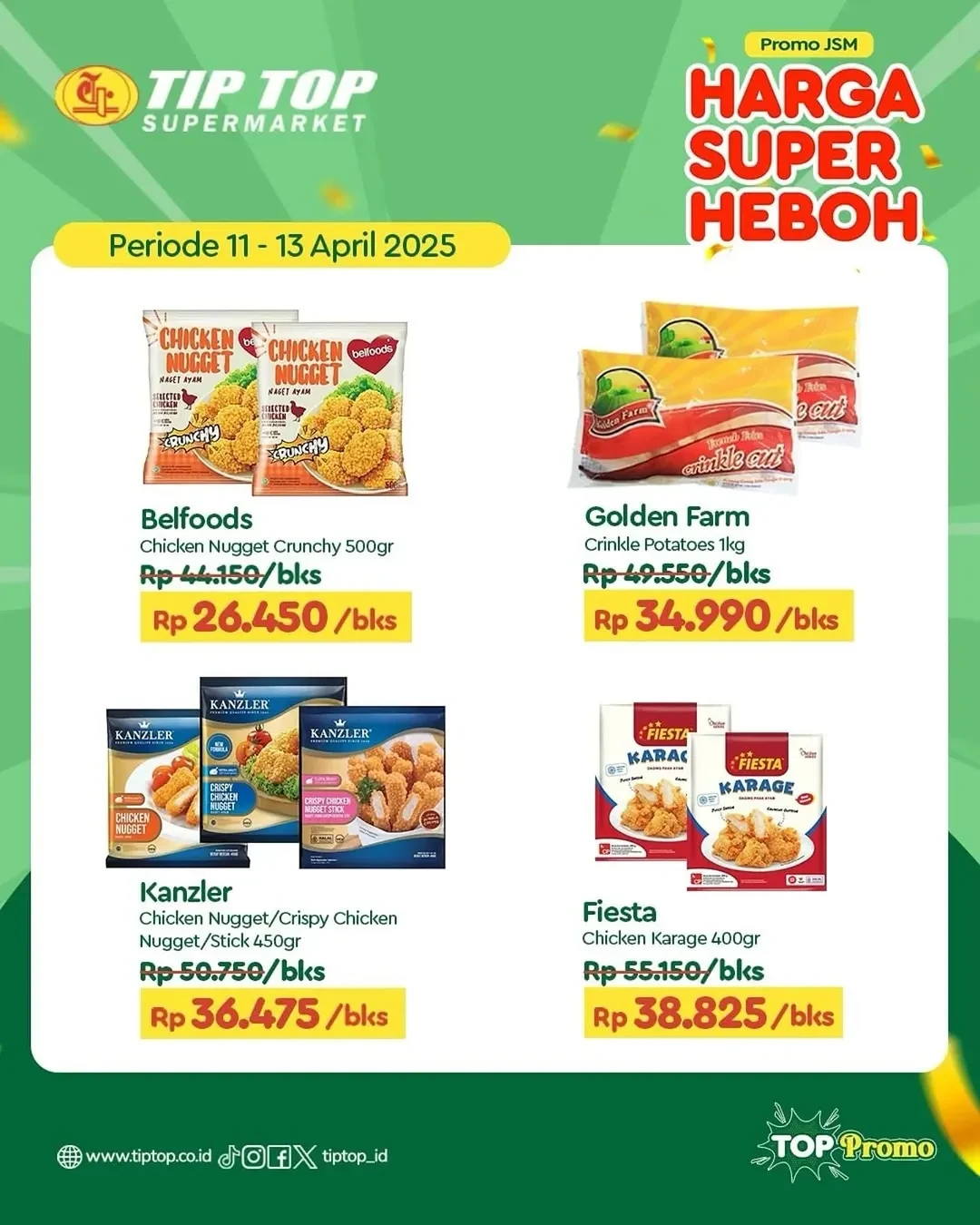 Promo Tip Top JSM Harga Super Heboh Periode `11 - 13 April 2025 - Image 5