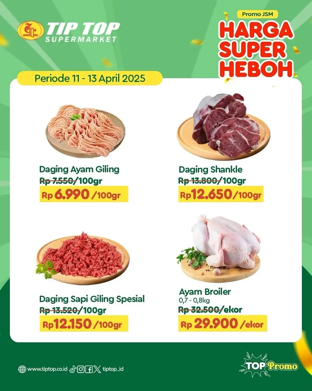 Promo Tip Top JSM Harga Super Heboh Periode `11 - 13 April 2025 - Image 6