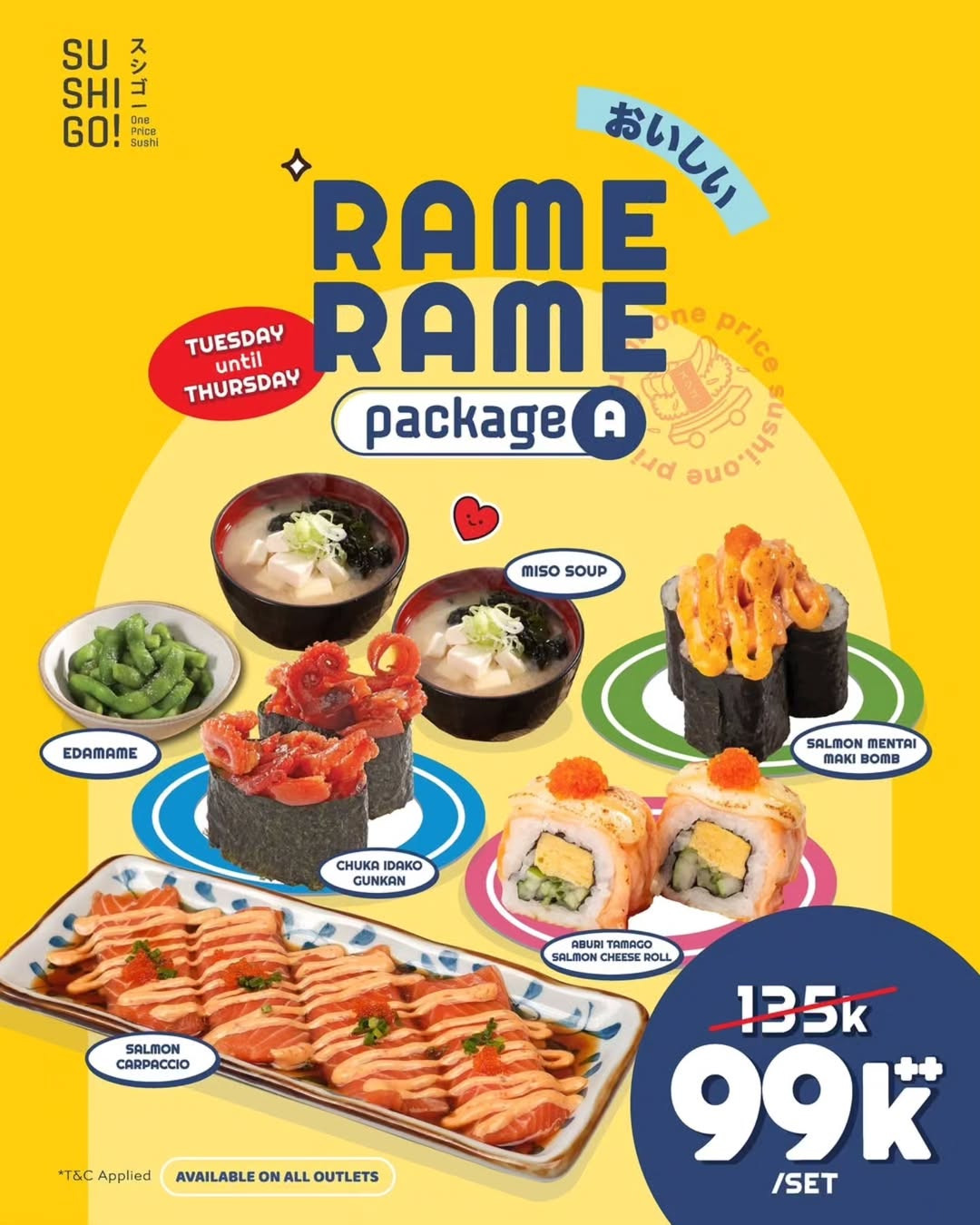 Promo Sushi Go Paket Rame Rame Hanya Rp 99K++ - Image 2