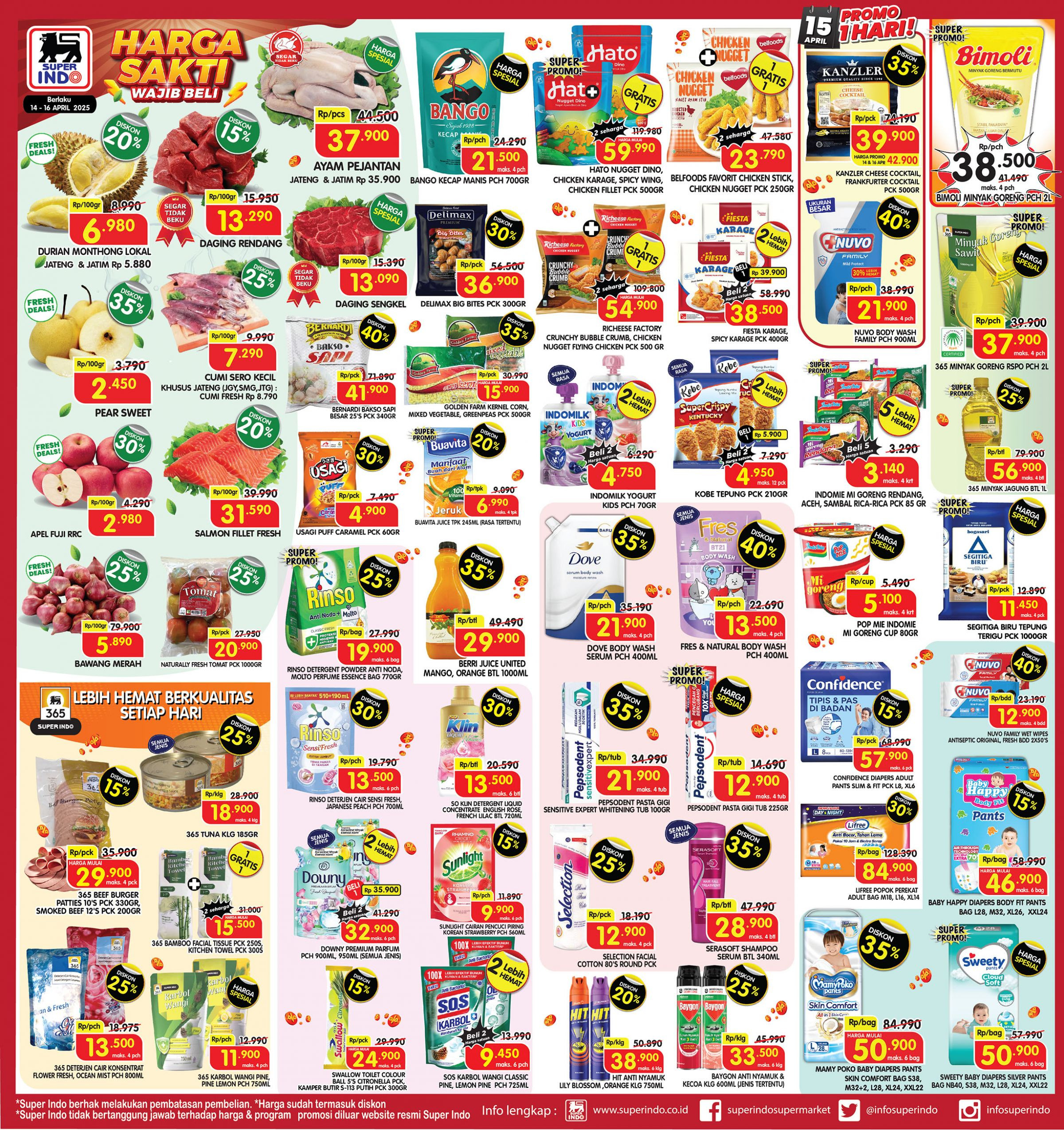 Promo Superindo Periode 14 - 17 April 2025