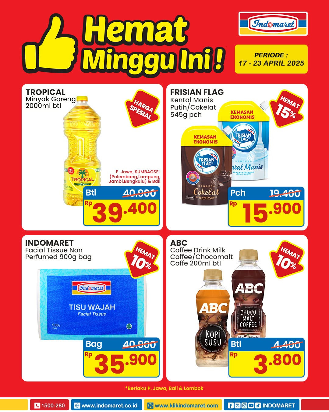 Promo Indomaret Hemat Minggu Ini Periode 17 -  23 April 2025