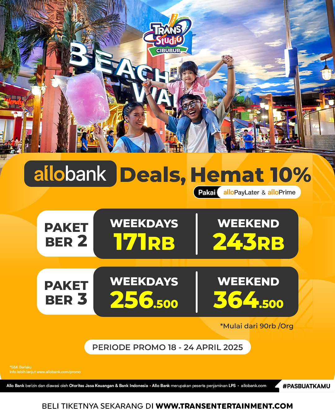 Promo Trans Studio Cibubur Spesial Bank Partner - Image 3