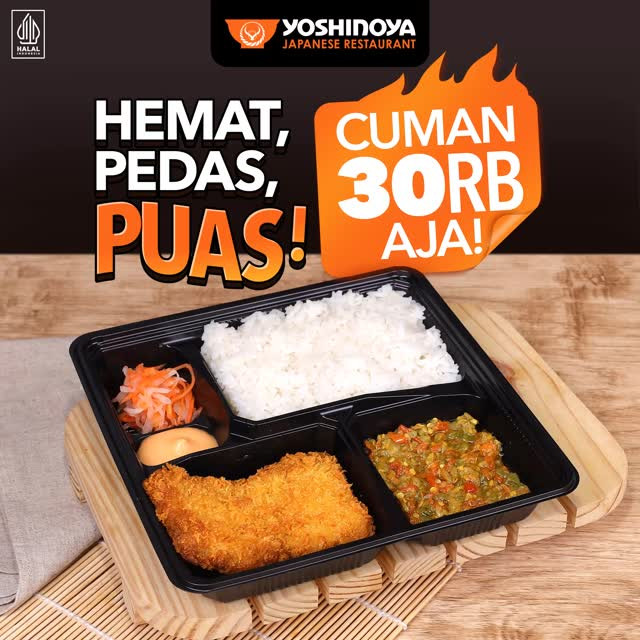 Promo Yoshinoya Hemat Pedas Puas Hanya Rp 30.000 - Image 2