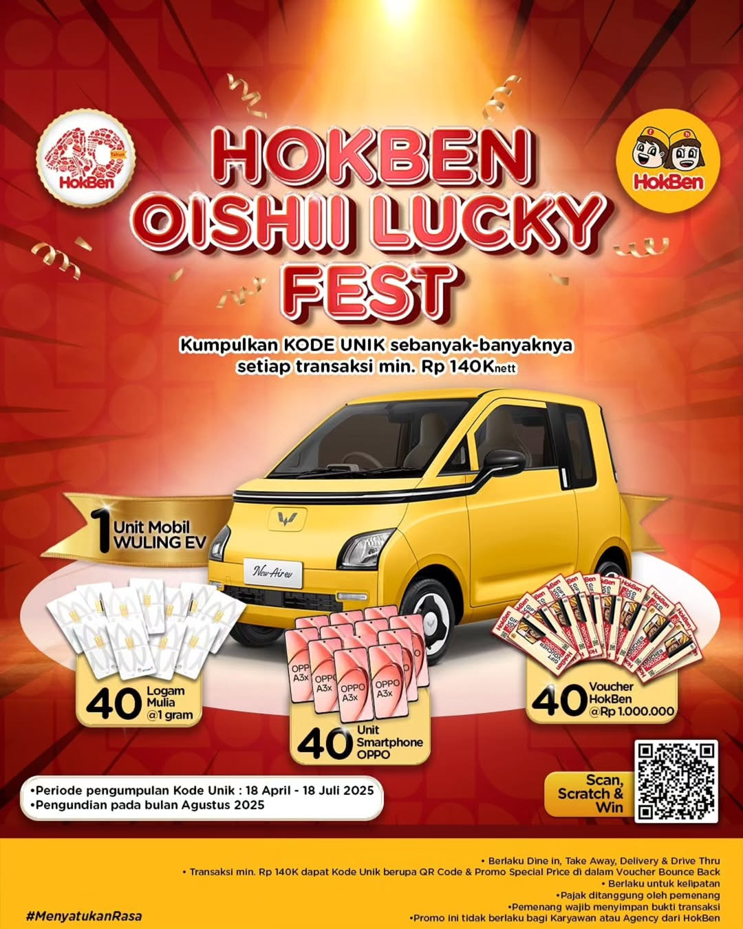 Promo Hokben 40 Tahun April 2025 - Image 7