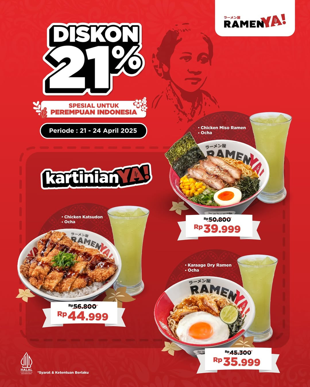 Promo Ramen Ya! KartiniYa! Diskon 21% - Image 2