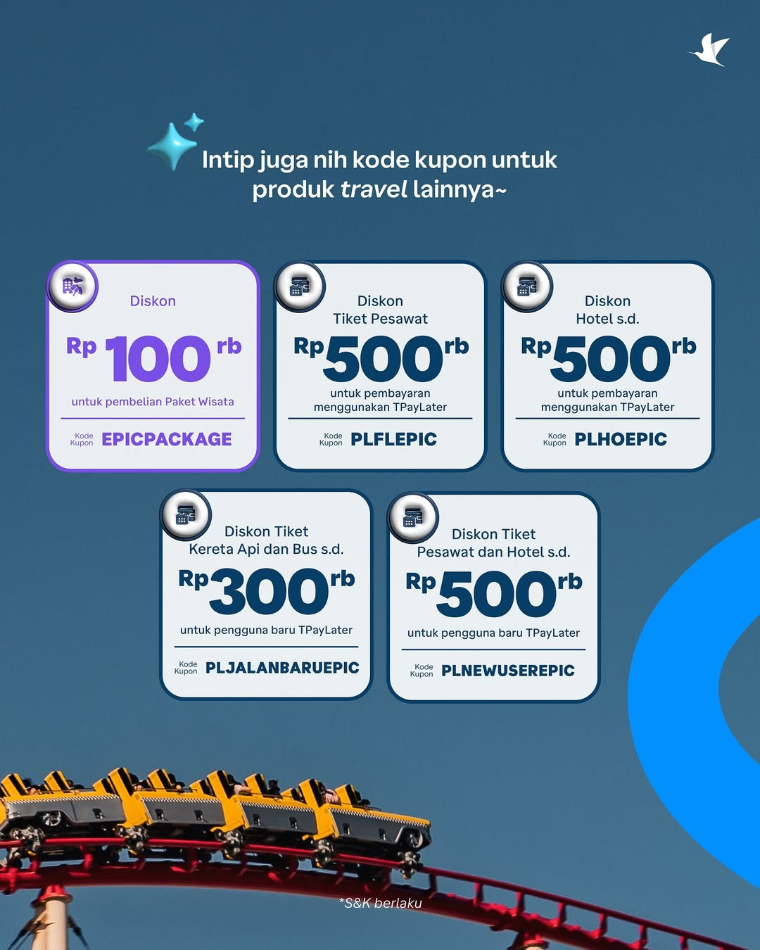 Promo Traveloka Epic Sale Diskon s/d 60% - Image 5