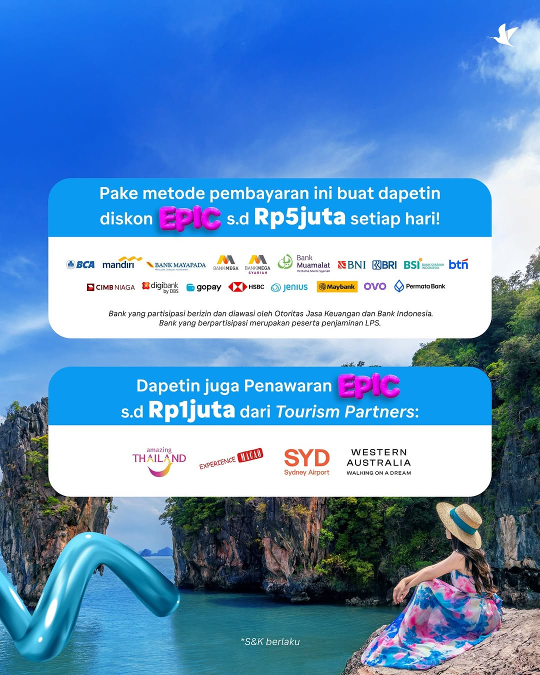 Promo Traveloka Epic Sale Diskon s/d 60% - Image 7