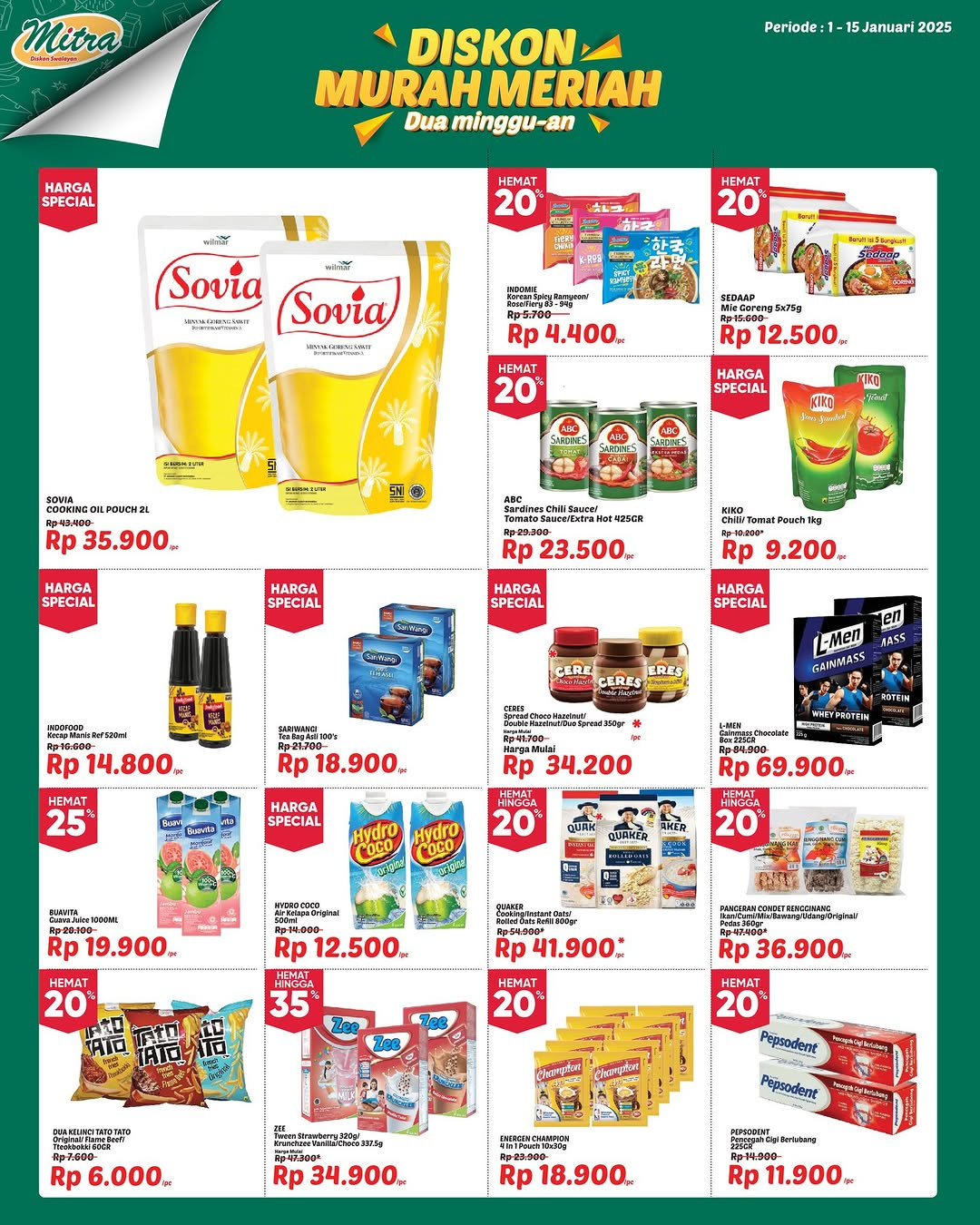 Promo Mitra Diskon Swalayan Diskon Murah Meriah 1 - 15 Januari 2025 - Image 3