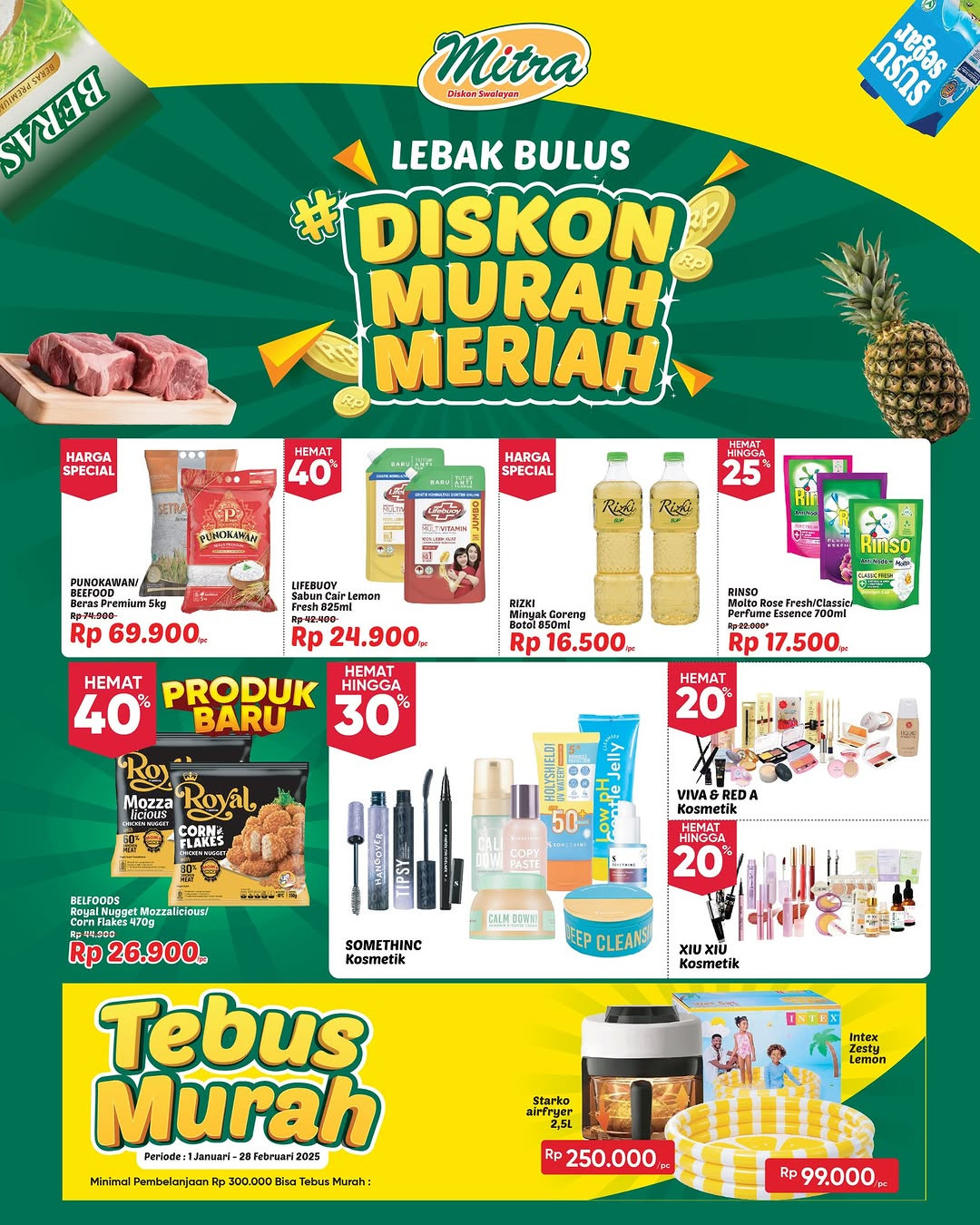 Promo Mitra Diskon Swalayan Diskon Murah Meriah 1 - 15 Januari 2025 - Image 2