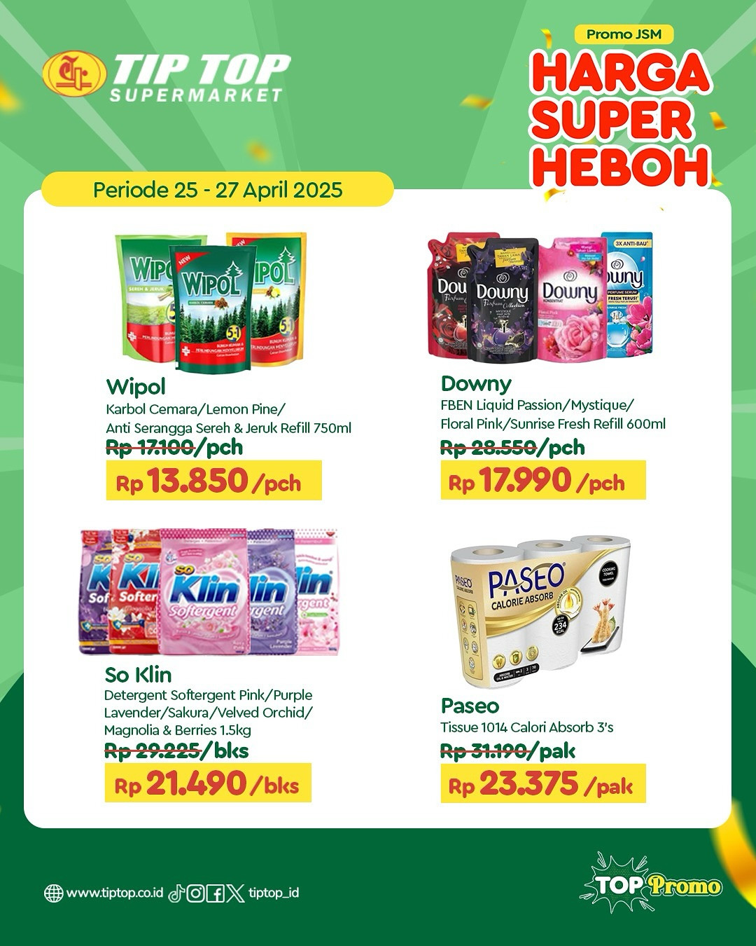 Promo Tip Top JSM Harga Super Heboh Periode `25 - 27 April 2025 - Image 4