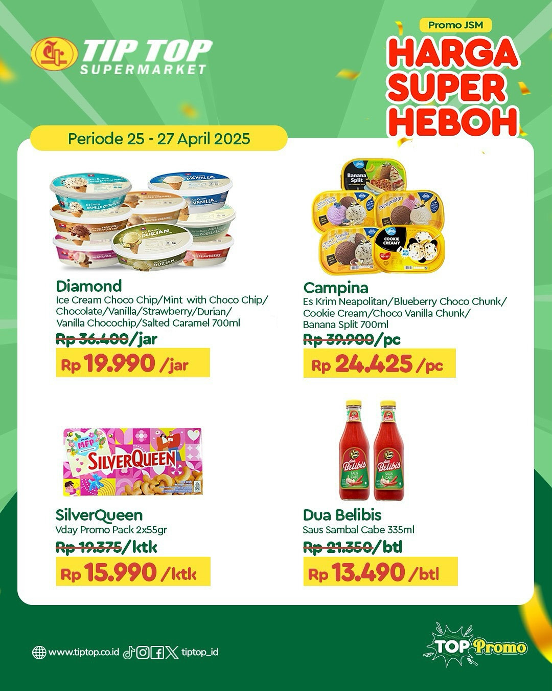 Promo Tip Top JSM Harga Super Heboh Periode `25 - 27 April 2025 - Image 6