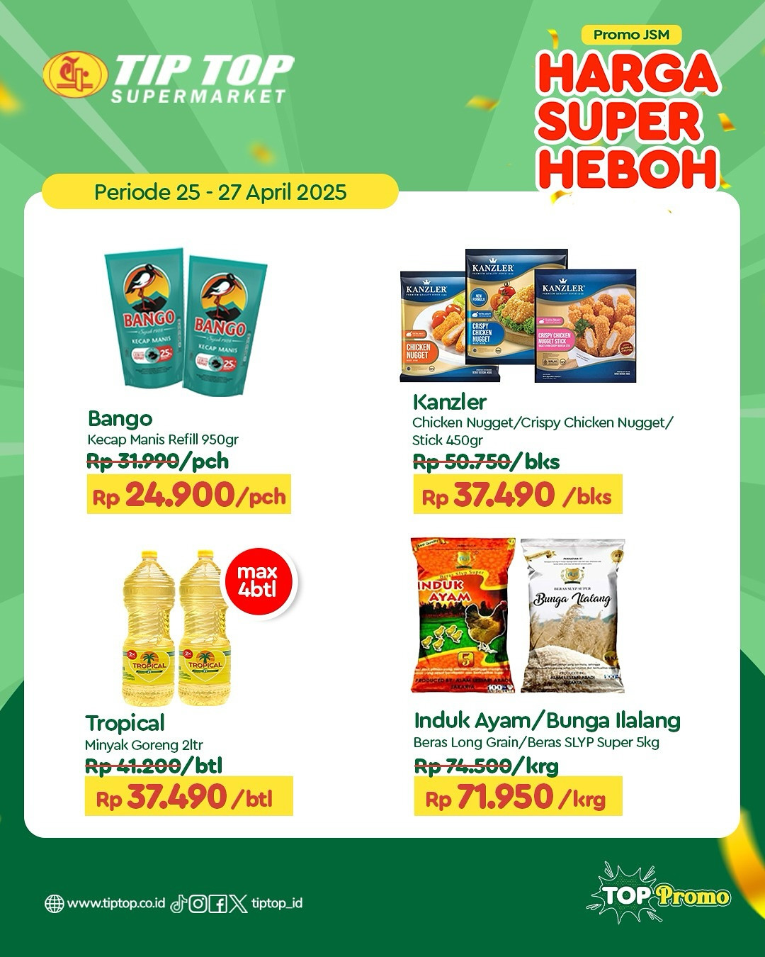 Promo Tip Top JSM Harga Super Heboh Periode `25 - 27 April 2025 - Image 9