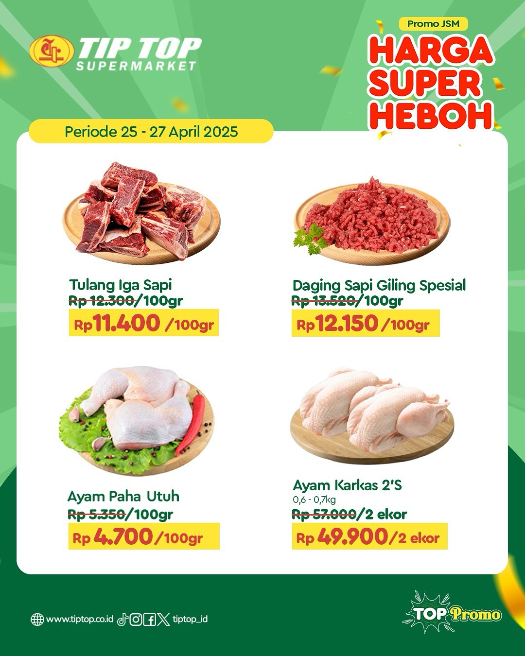 Promo Tip Top JSM Harga Super Heboh Periode `25 - 27 April 2025 - Image 10