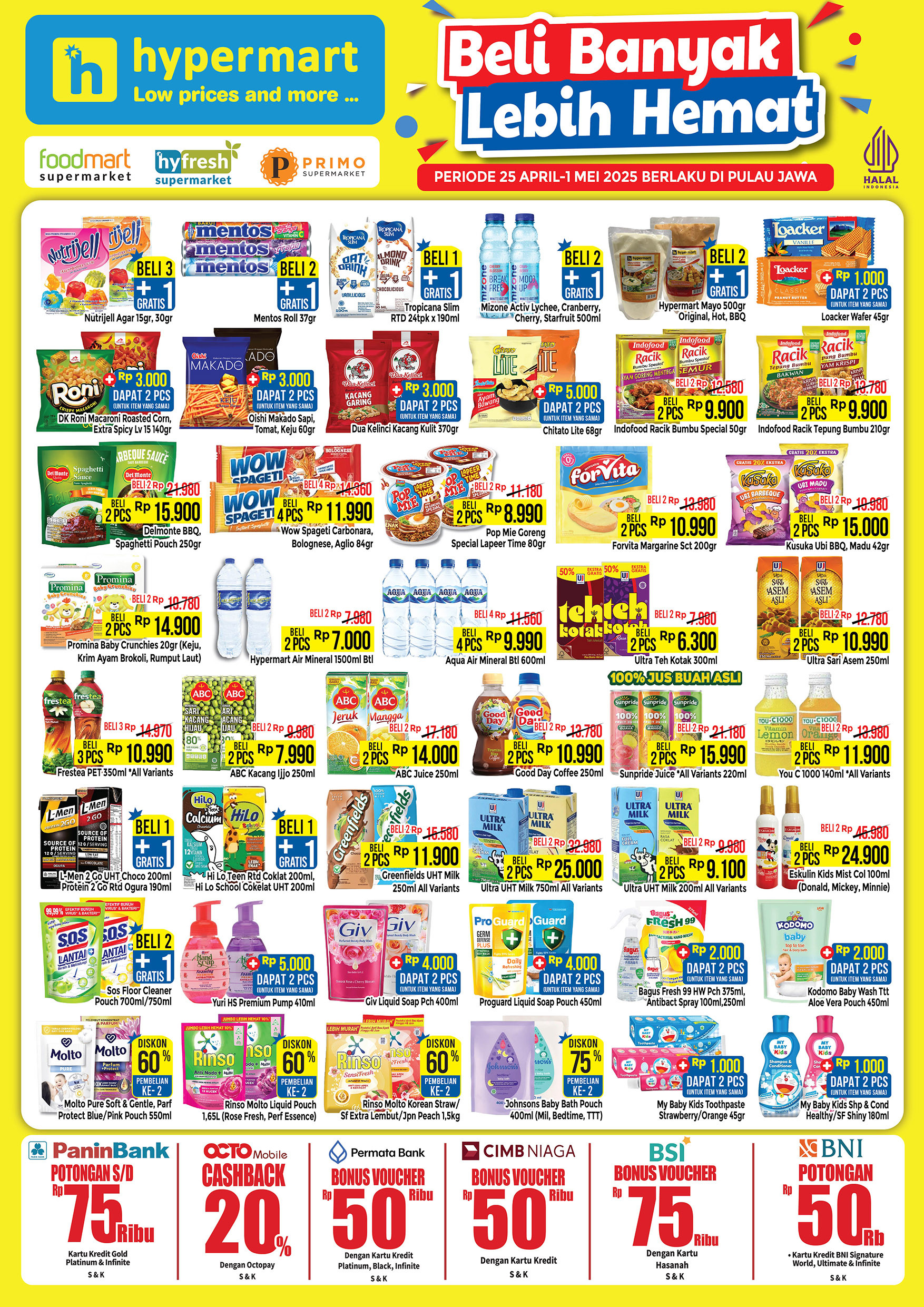 Promo Hypermart JSM  Periode 25 April - 1 Mei 2025