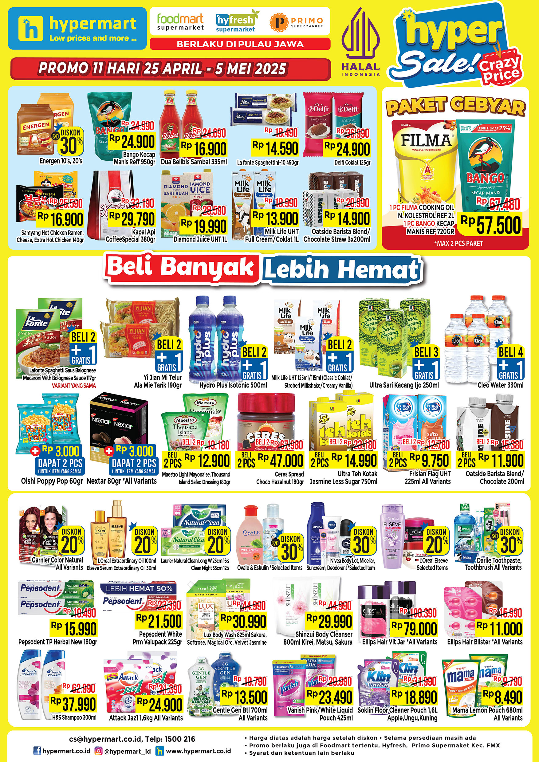 Promo Hypermart Hyper Sale Periode 25 April - 5 Mei 2025 - Image 2