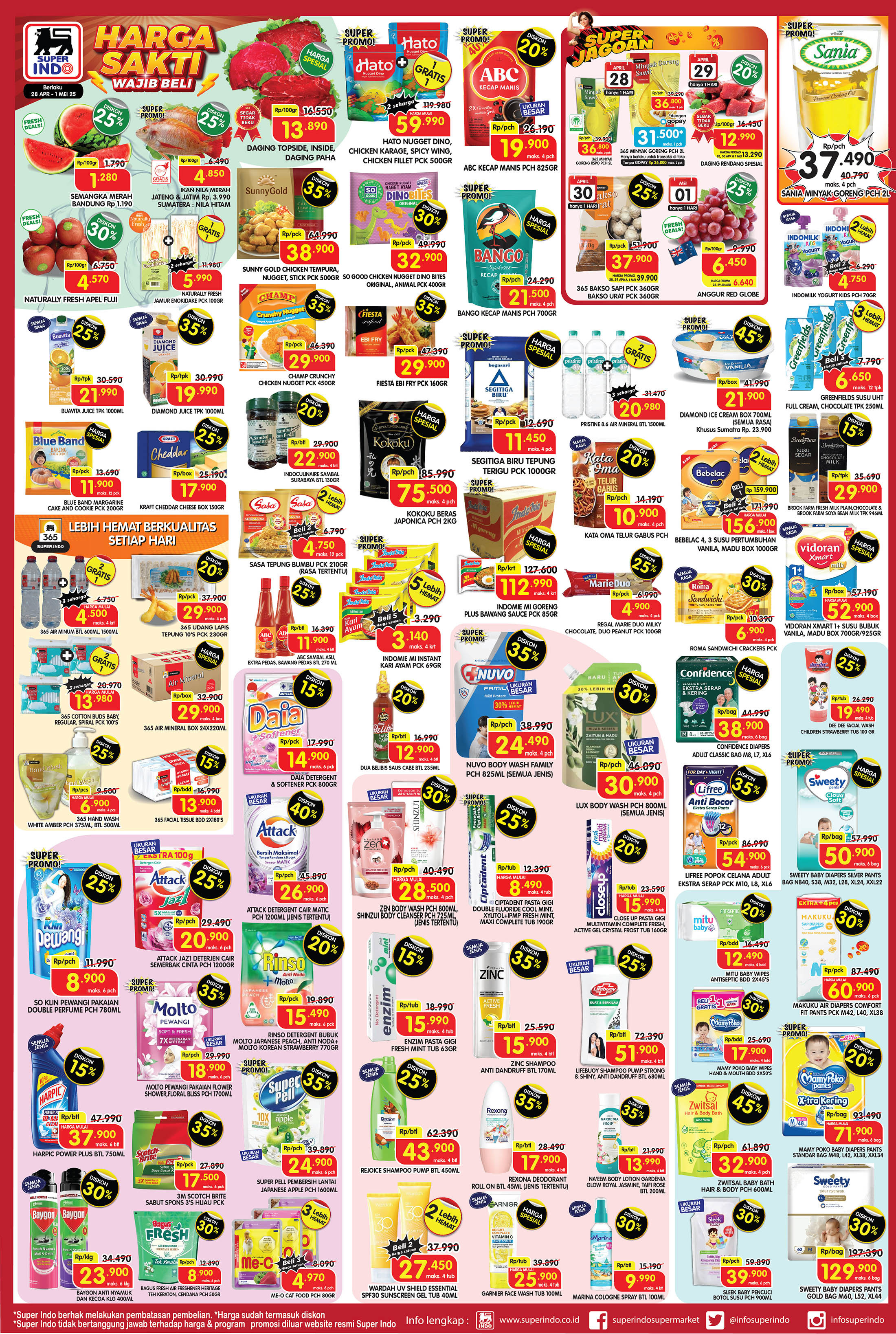 Promo Superindo Periode 28 April - 1 Mei 2025 - Image 2