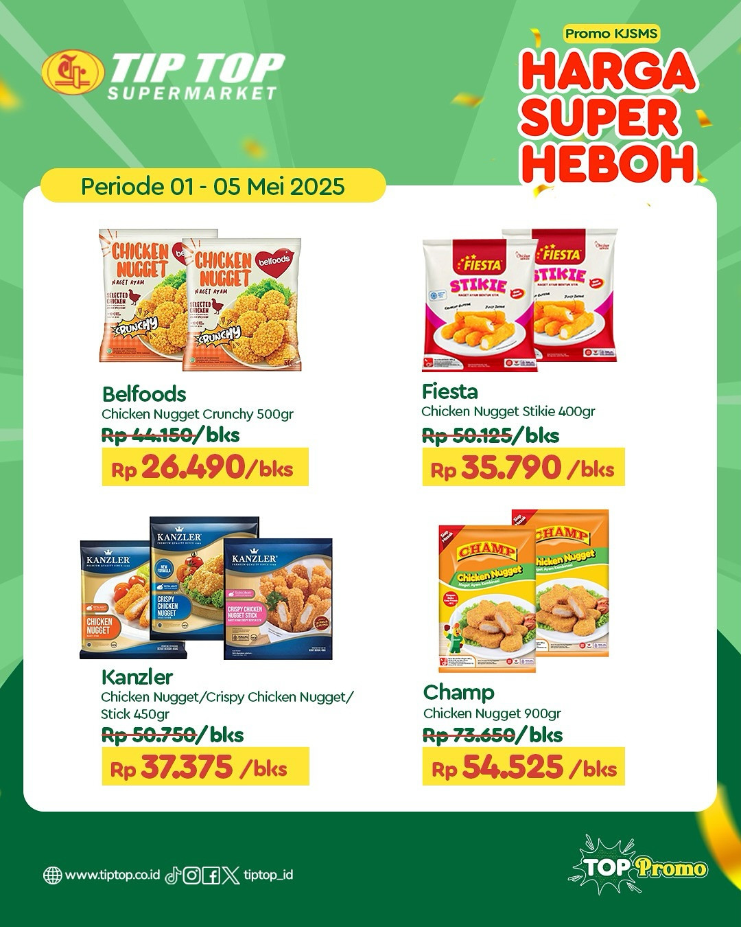 Promo Tip Top JSM Harga Super Heboh Periode 2 - 5 Mei 2025 - Image 7