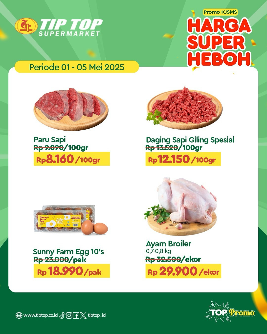 Promo Tip Top JSM Harga Super Heboh Periode 2 - 5 Mei 2025 - Image 9