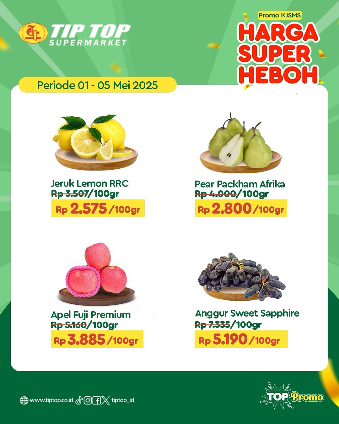 Promo Tip Top JSM Harga Super Heboh Periode 2 - 5 Mei 2025 - Image 10