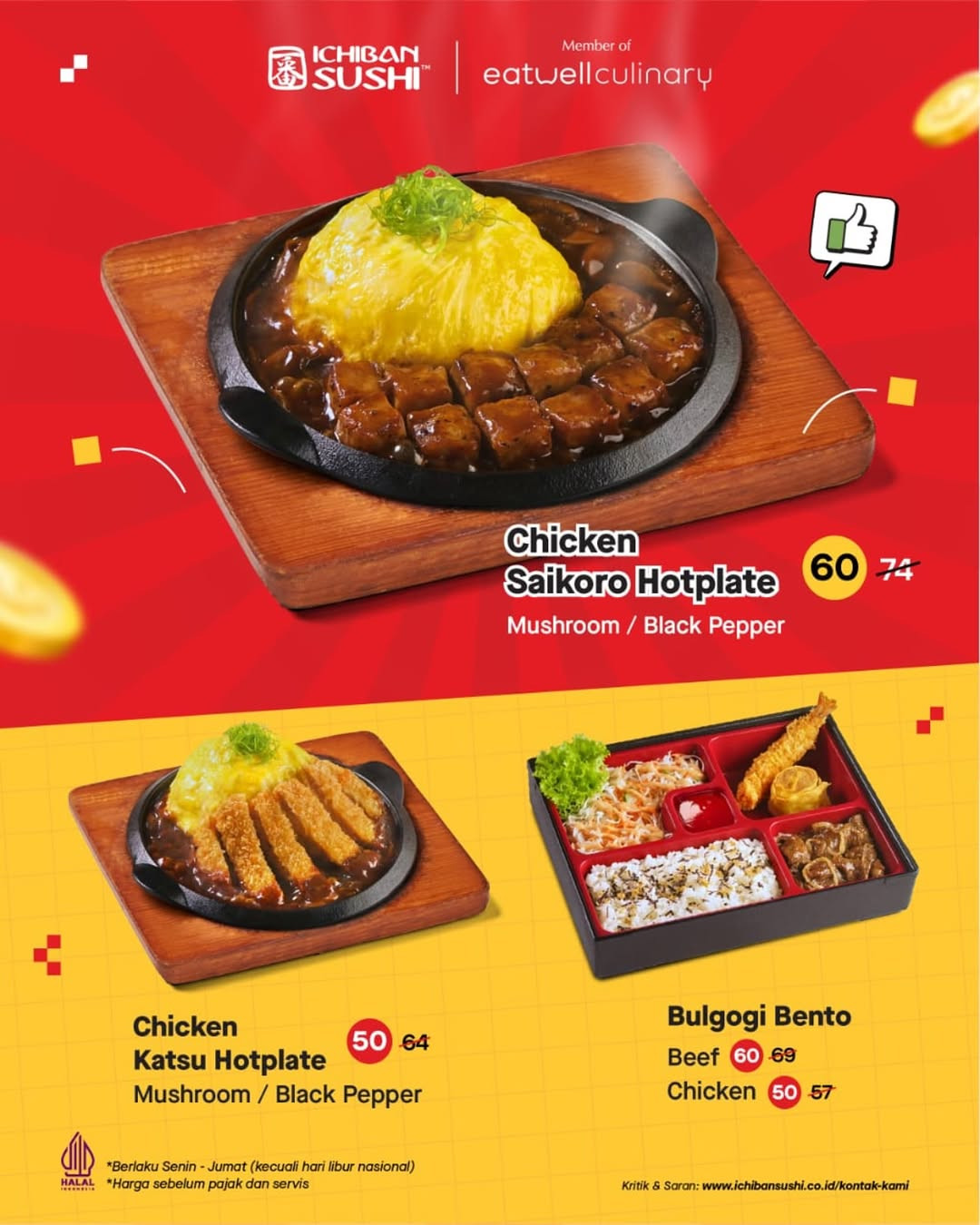 Promo Ichiban Sushi Hemato Holiday Diskon 20% - Image 2