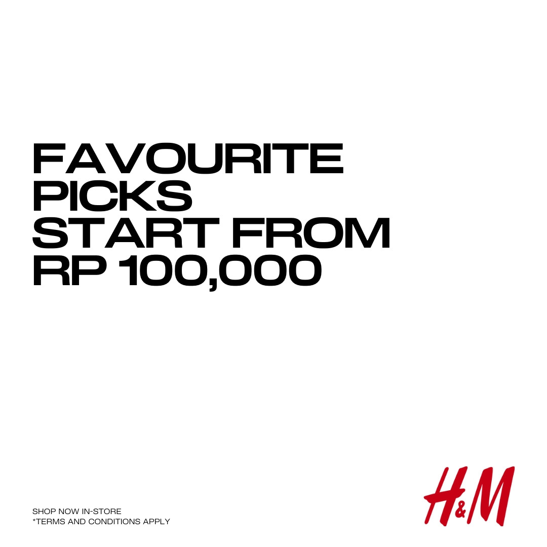 Promo H&M Favorite Picks Start From Rp 100.000 - Image 2